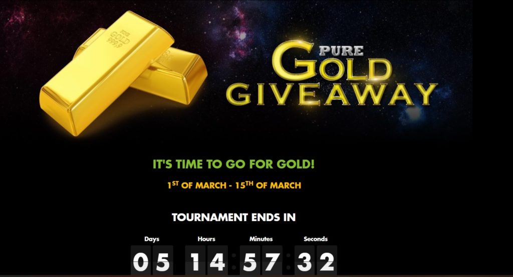 Gold Giveaway