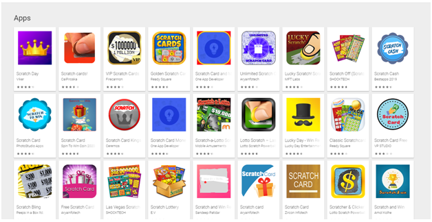 Google Play Free Scratch Card Apps