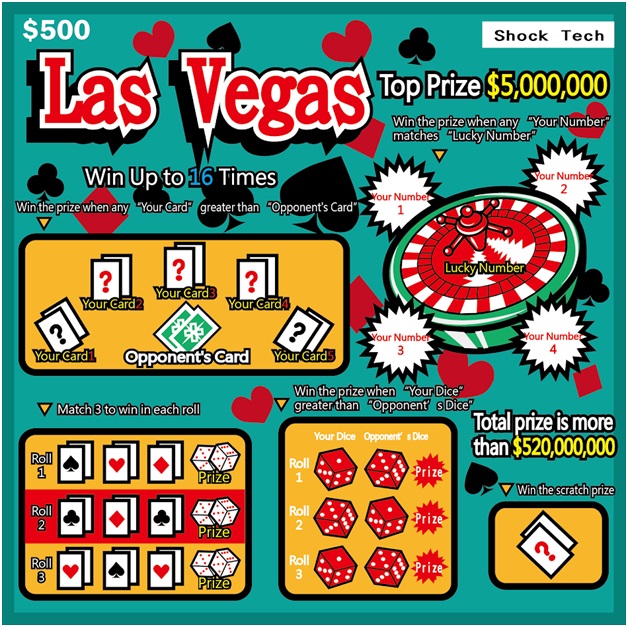 Las Vegas Scratch card