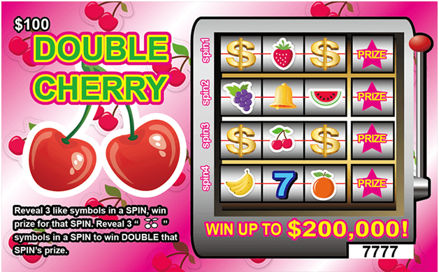 Scratchers game- Double Cherry