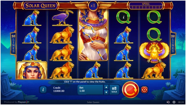 Solar Queen Slot game